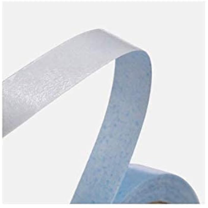 SCIENISH Seamless Hair Extension Double-sided Hair Tape 1 Roll 0.8cm 3yards Waterproof Hair Tape Double-sided Adhesive Glue For Hair Extension Wigs ,about 2.74 Meters Long - Image 2